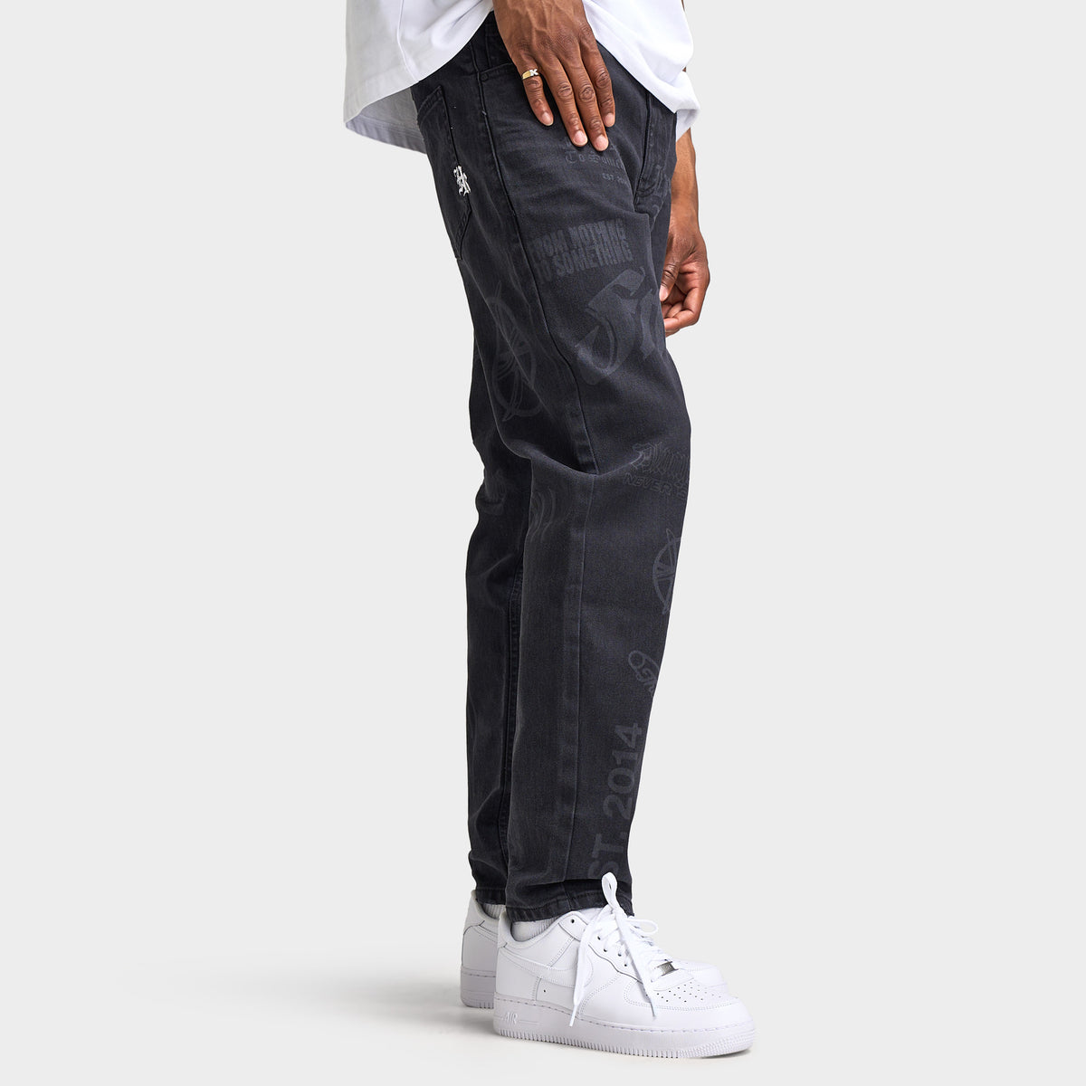 Hoodrich Ironchrome Denim Jeans / Black