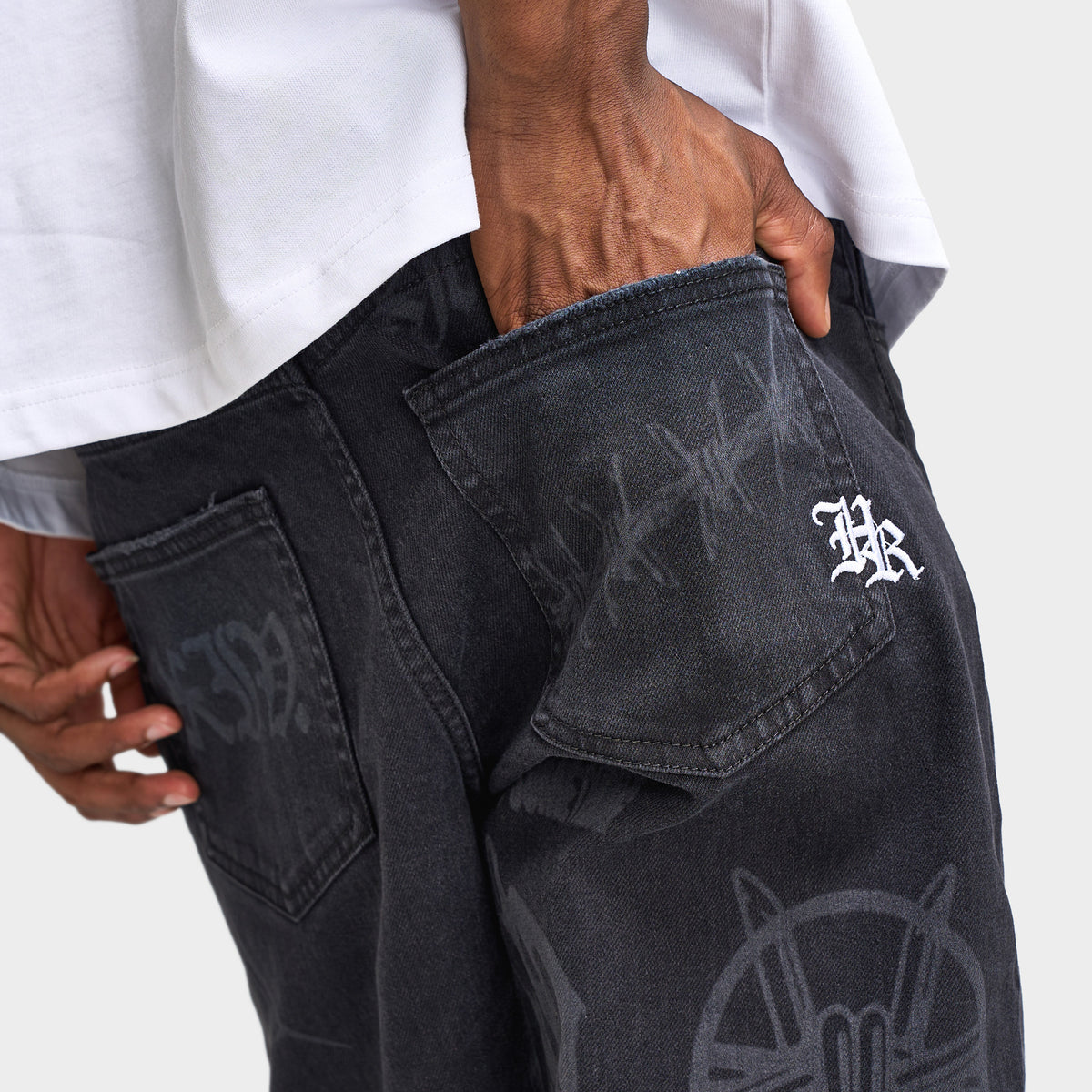 Hoodrich Ironchrome Denim Jeans / Black