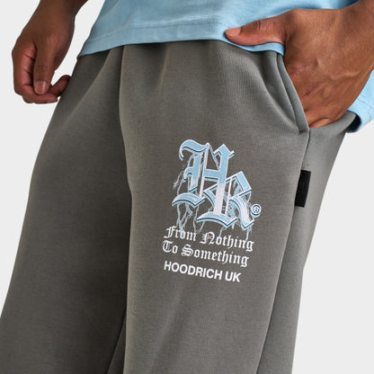 Hoodrich Tornado Oversized Open Hem Jogger Lava Smoke / White - Blue