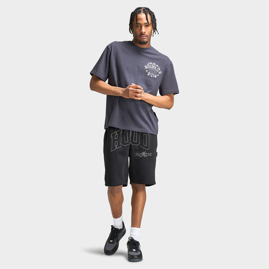 Hoodrich Captain Oversized Shorts / Black