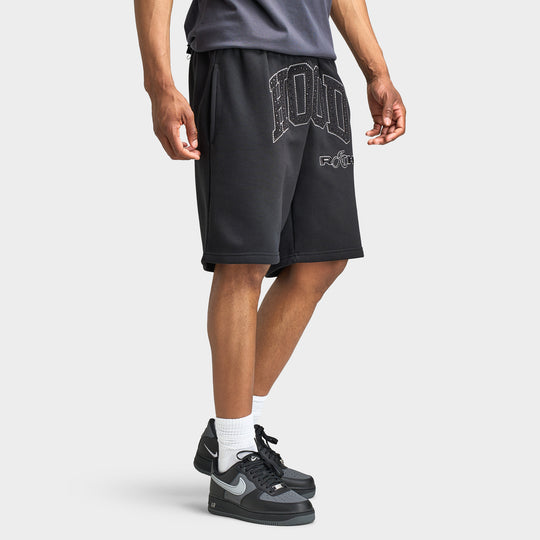 Hoodrich Captain Oversized Shorts / Black