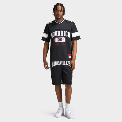 Hoodrich Varsity Oversized en Maille Noir / Blanc