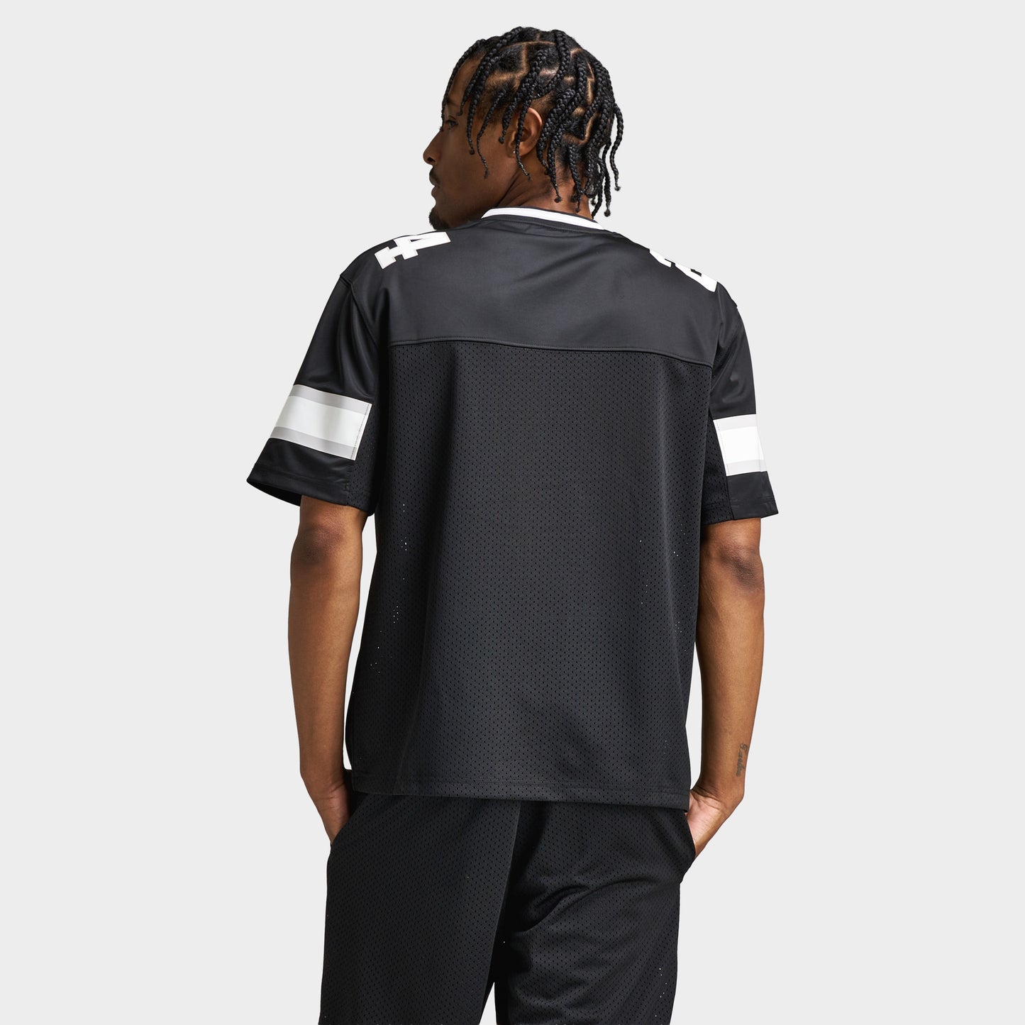 Hoodrich Varsity Oversized en Maille Noir / Blanc