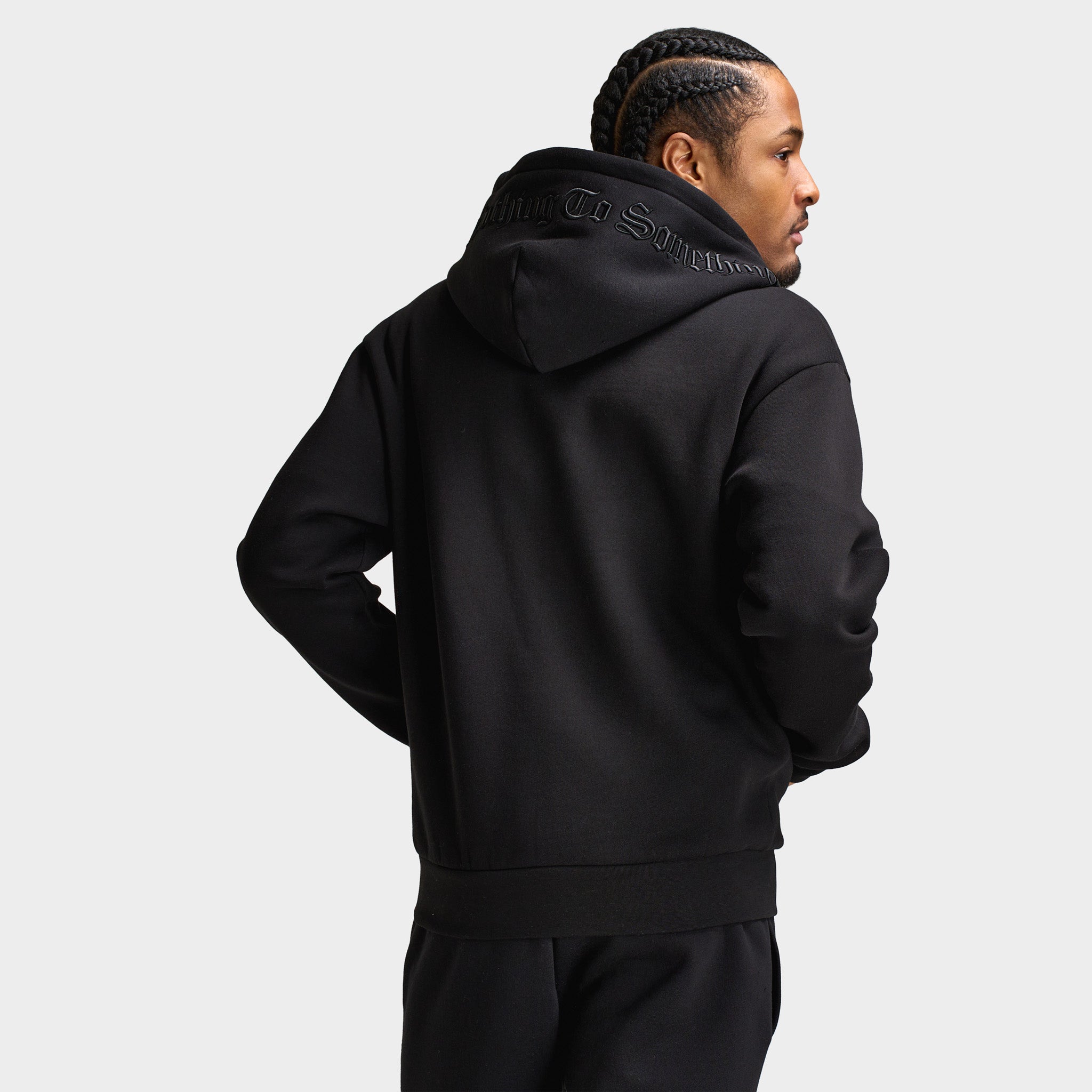 Hoodrich Inkline Oversized Zip Through Hoodie / Black – JD Sports