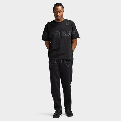 Hoodrich Inkline Oversized Open Hem Jogger / Black