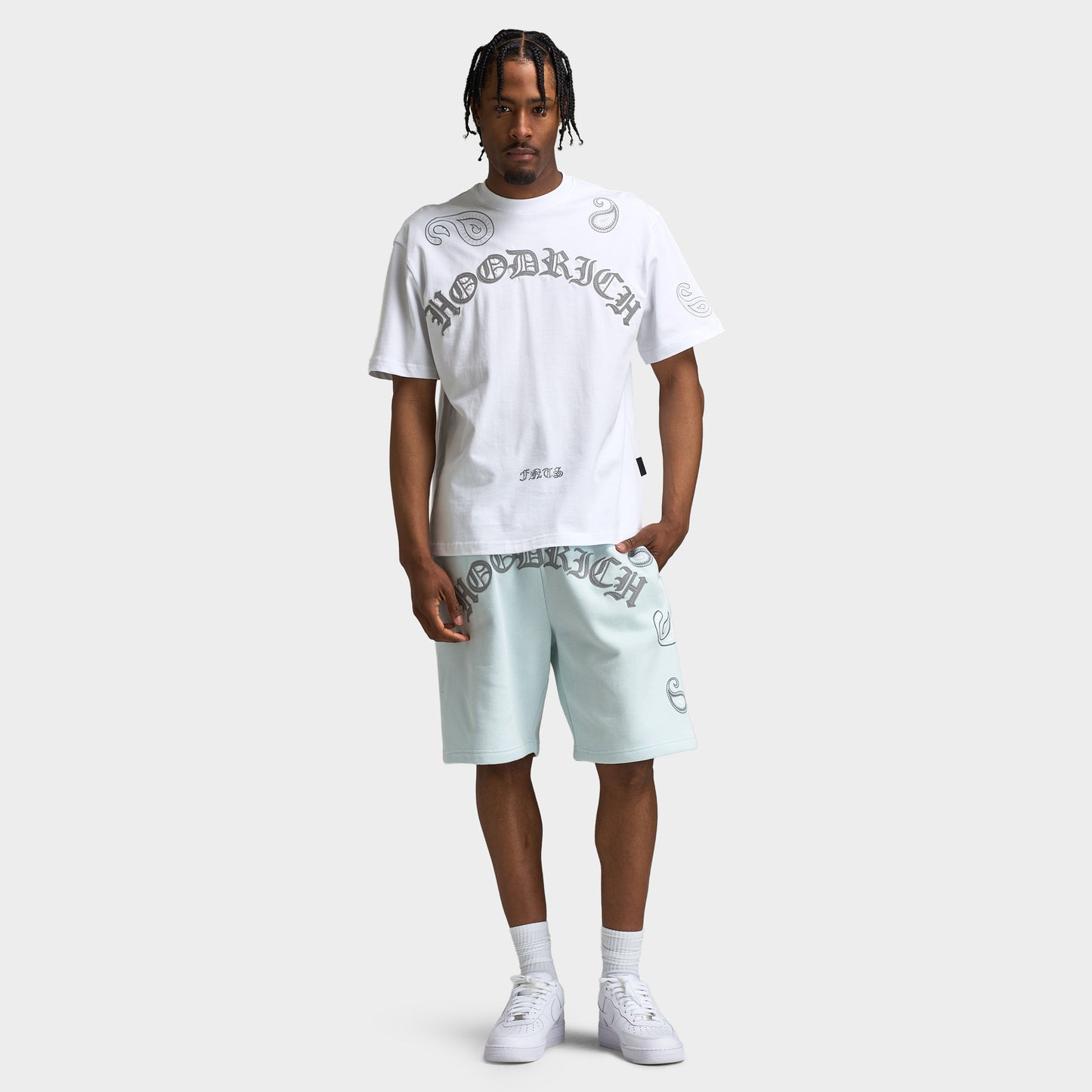 Hoodrich Inkline T-shirt Surdimensionnée / Blanc