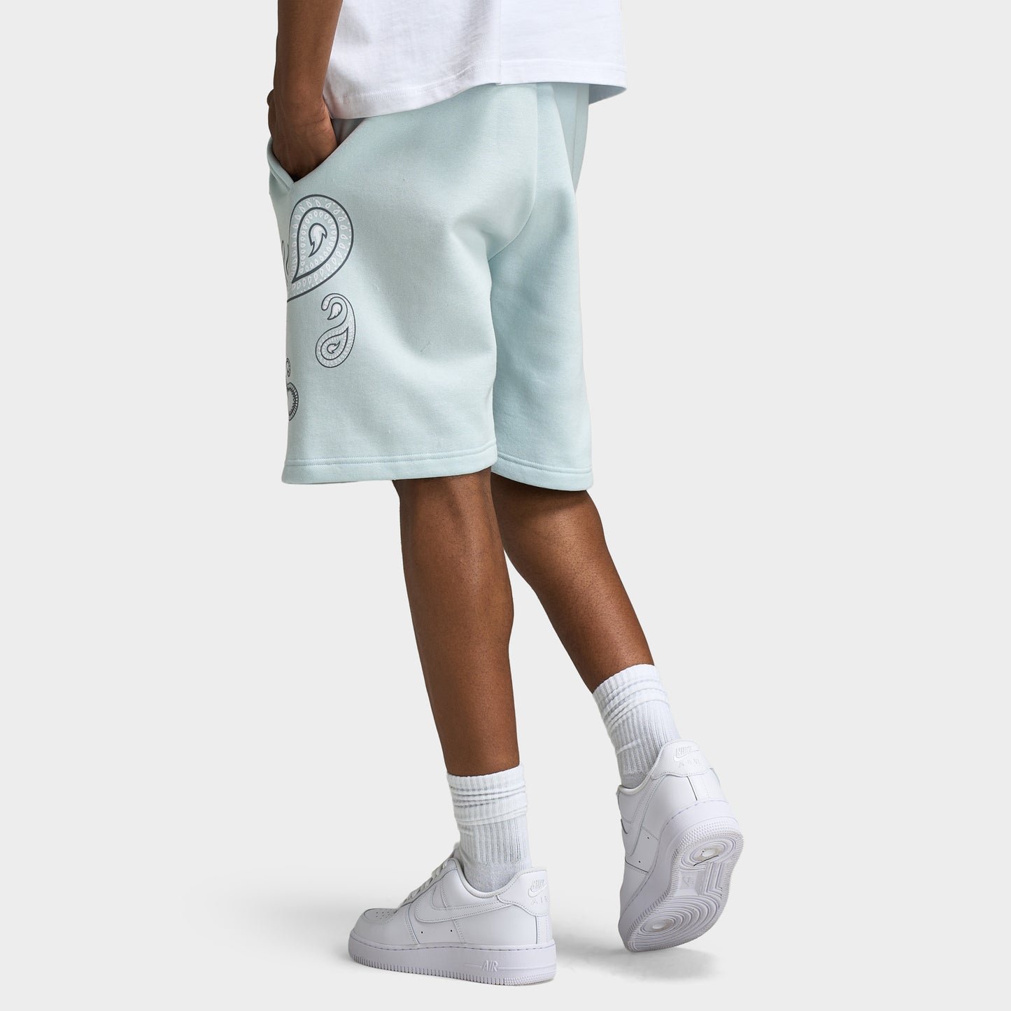 Hoodrich Inkline Short Surdimensionnée / Bleu Balade