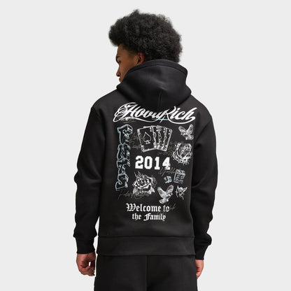Hoodrich Relic Oversized Hoodie / Black