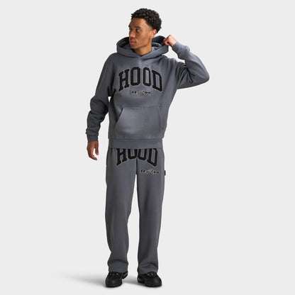 Hoodrich Captain Oversized Hoodie Enigma / Black