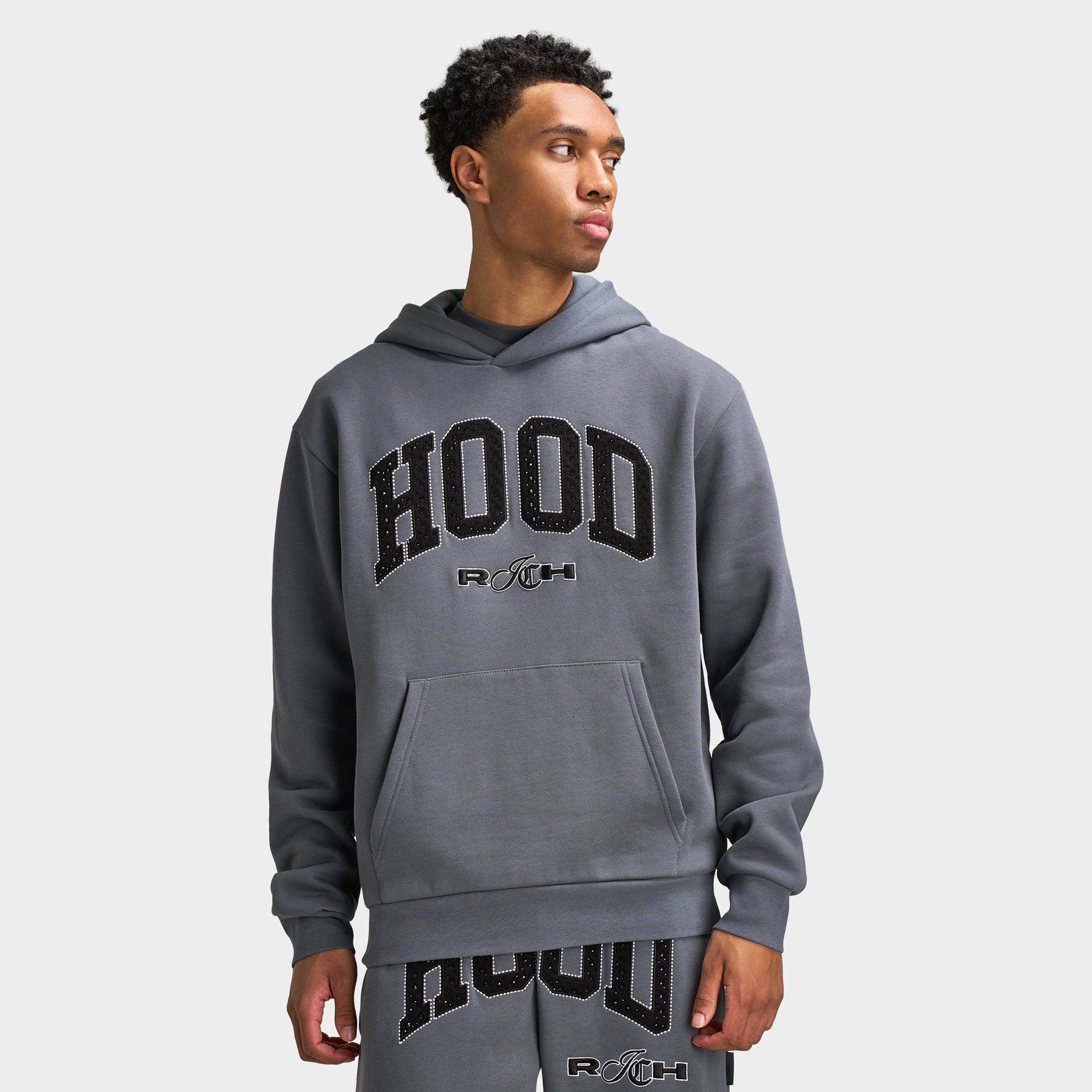 Hoodrich Captain Oversized Hoodie Enigma / Black – JD Sports