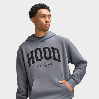 Hoodrich Captain Oversized Hoodie Enigma / Black