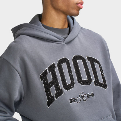 Hoodrich Captain Oversized Hoodie Enigma / Black