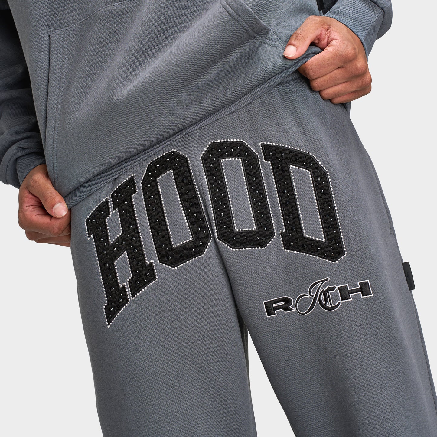 Hoodrich Pantalon de jogging ample Captain Enigma / Noir