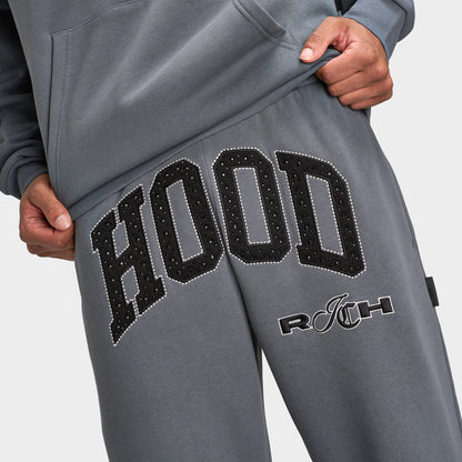 Hoodrich Pantalon de jogging ample Captain Enigma / Noir