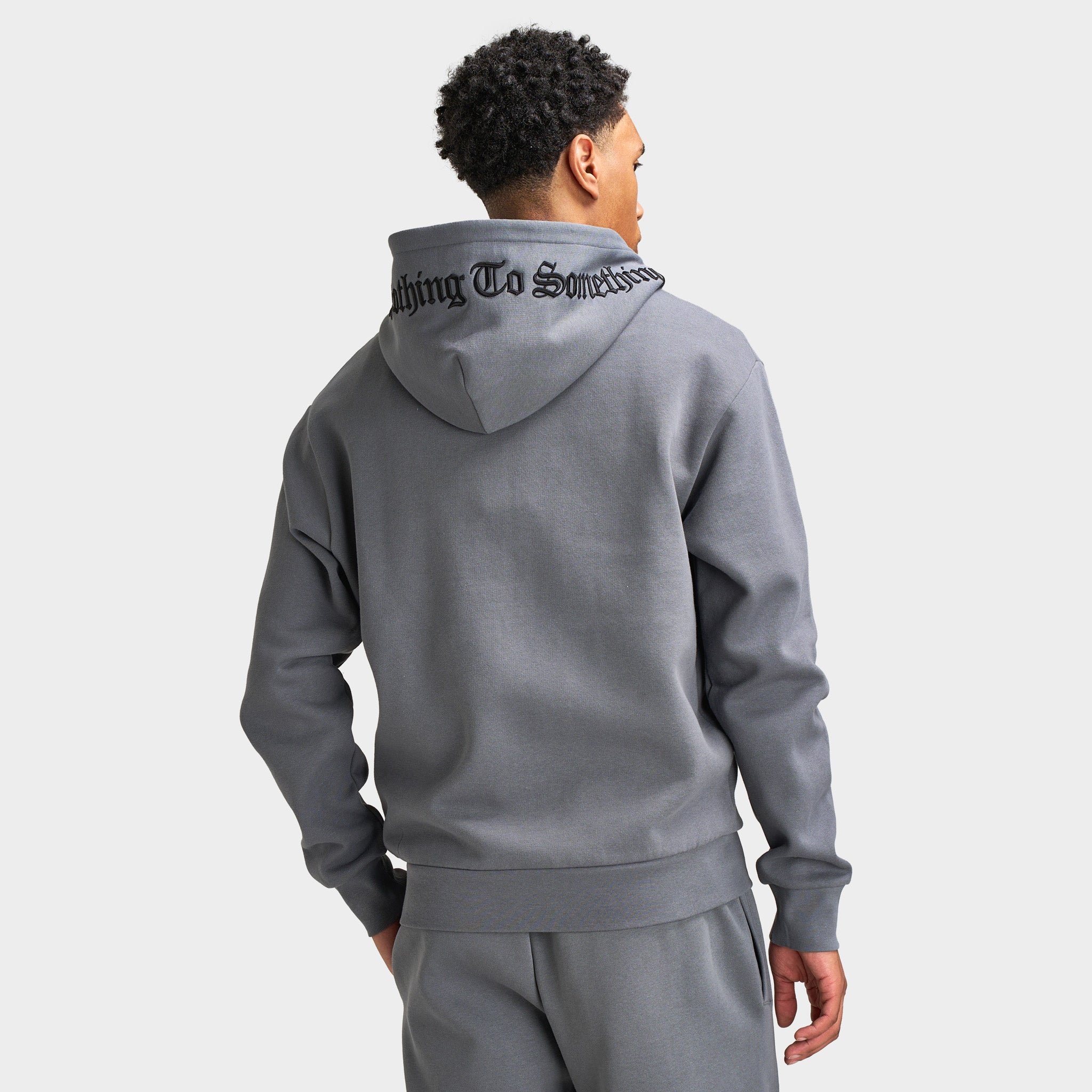 Hoodrich Inkline Oversized Full-Zip Hoodie Lava Smoke / Black