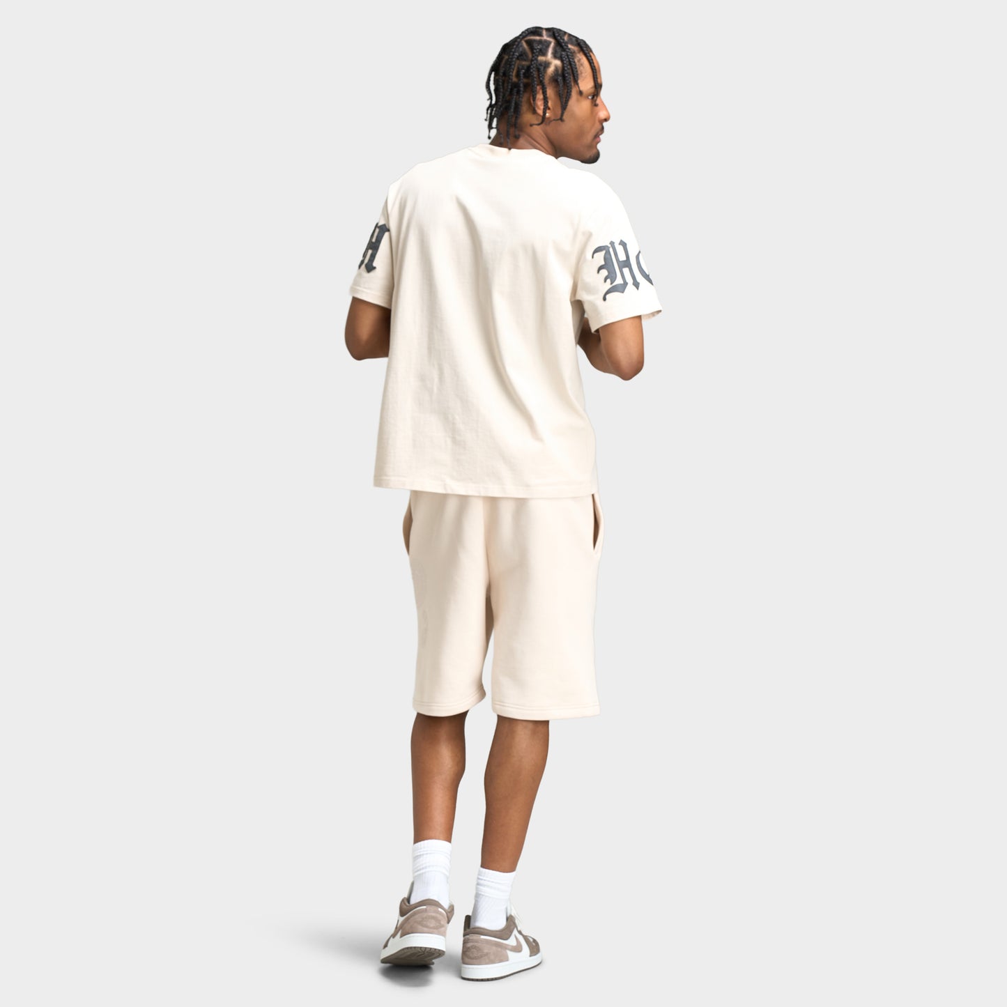 Hoodrich T-shirt ample Inkline / Lait d'avoine