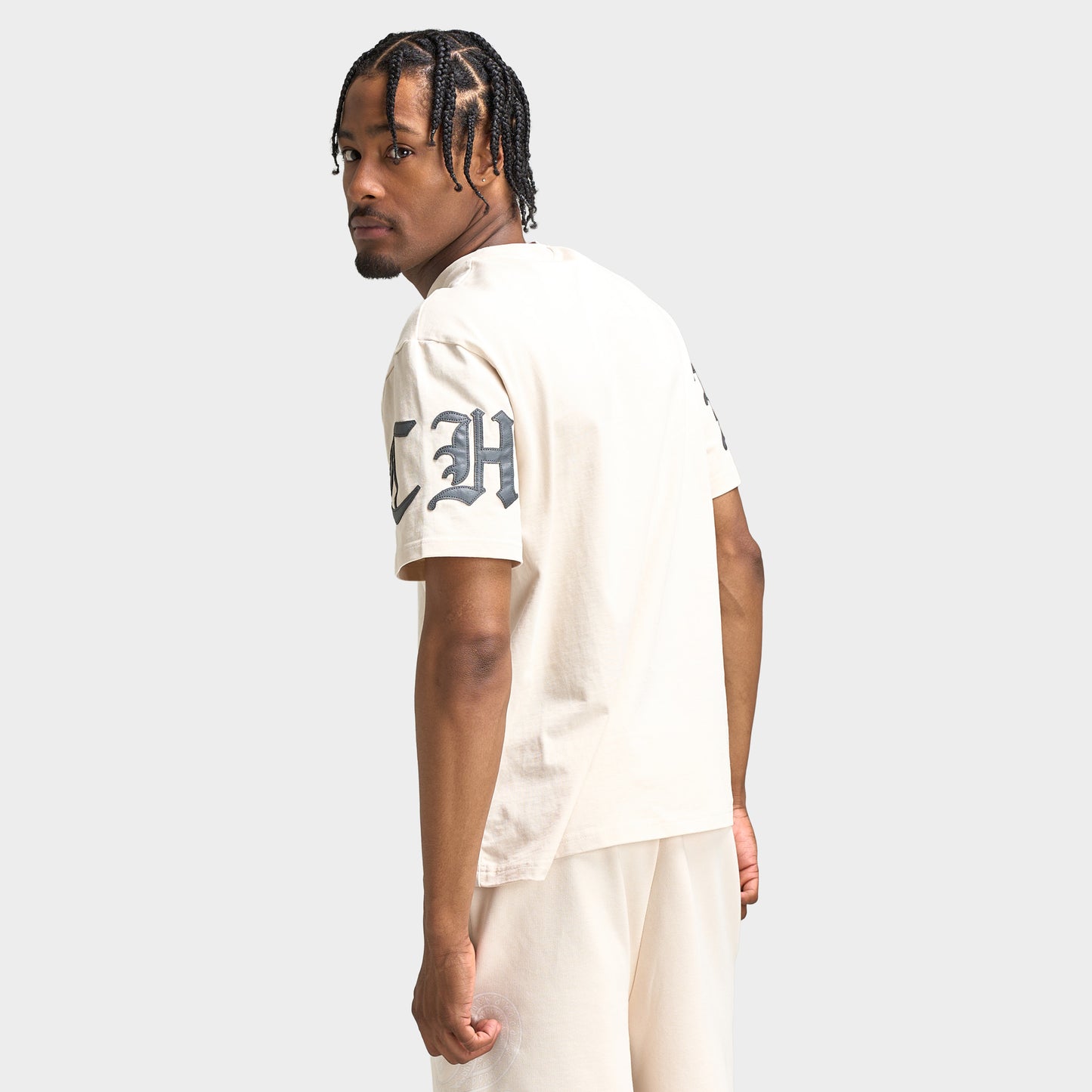 Hoodrich T-shirt ample Inkline / Lait d'avoine