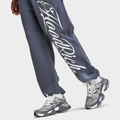 Hoodrich Legacy V3 Pantalon de Jogging Coupe Surdimensionné à chevilles élastiquées / Ebony