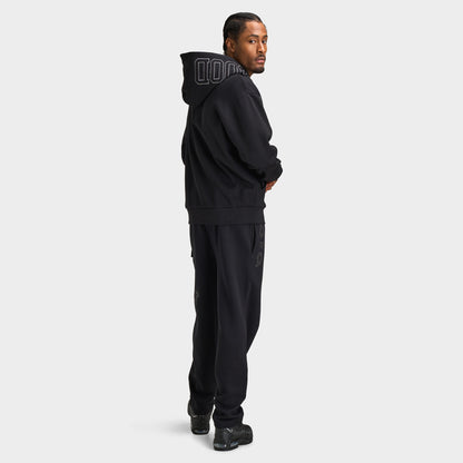 Hoodrich Eterno Paisley Chandail à capuche Zippé Surdimensionné / Noir