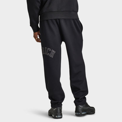Hoodrich Eterno Paisley Oversized Open Hem Jogger / Black