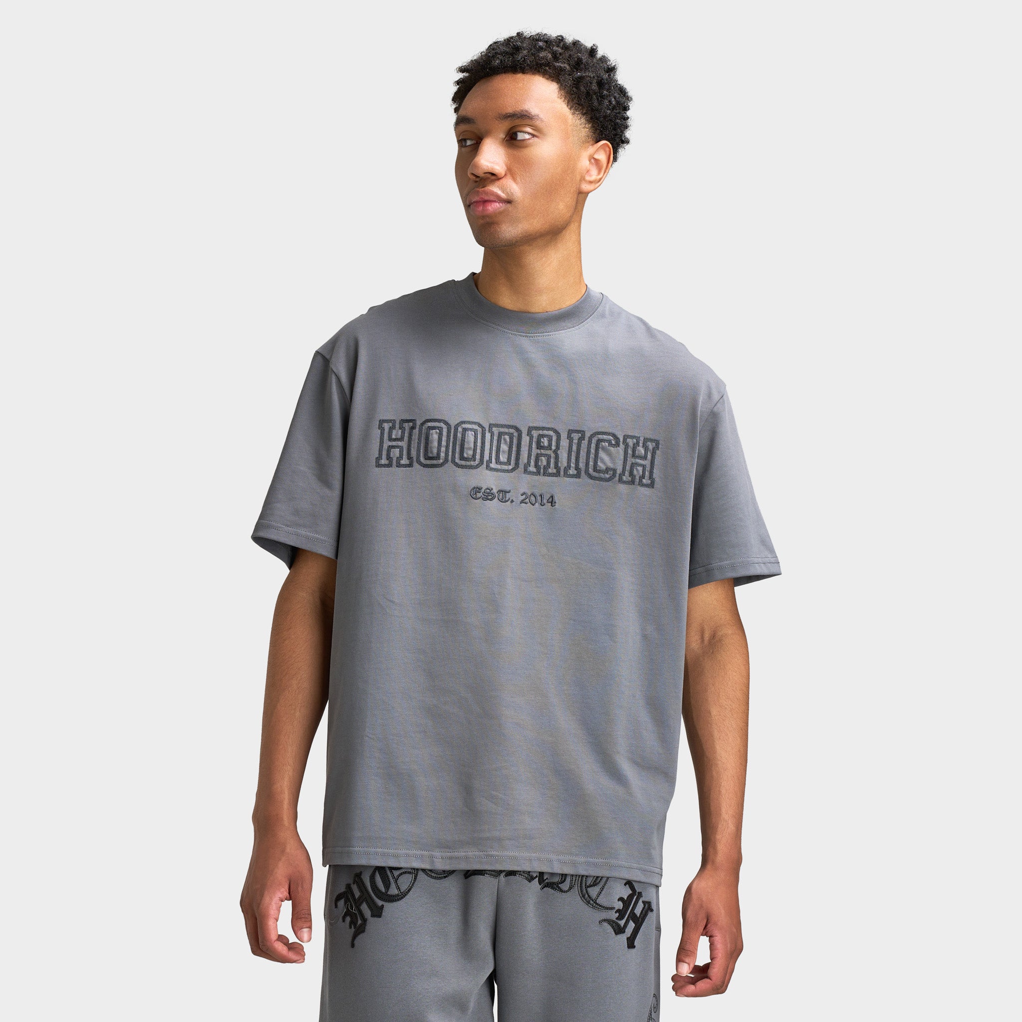 Hoodrich Zivex Oversized T-Shirt Lava Smoke / Black Oyster – JD Sports