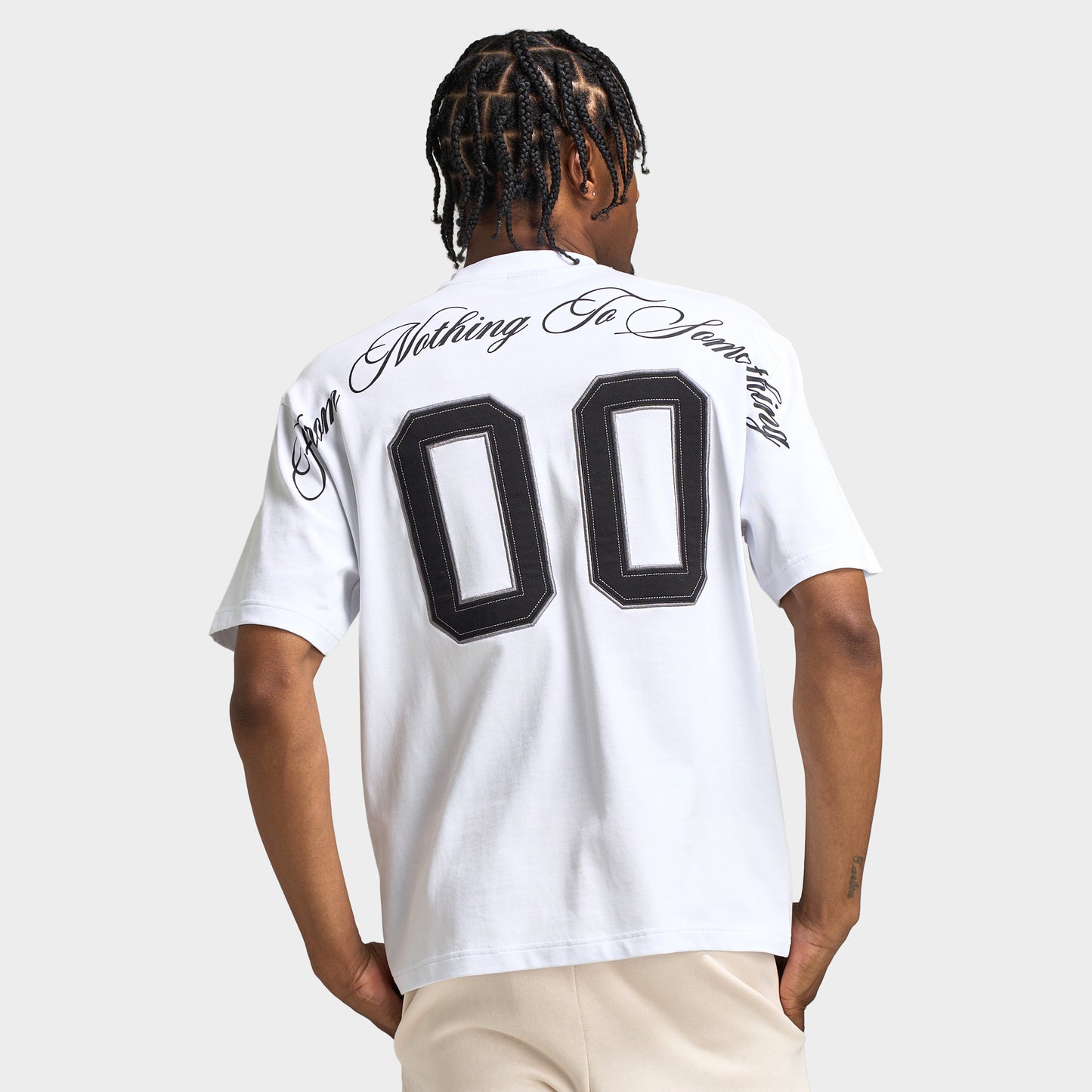 Hoodrich Eterno Paisley T-shirt Surdimensionné / Blanc