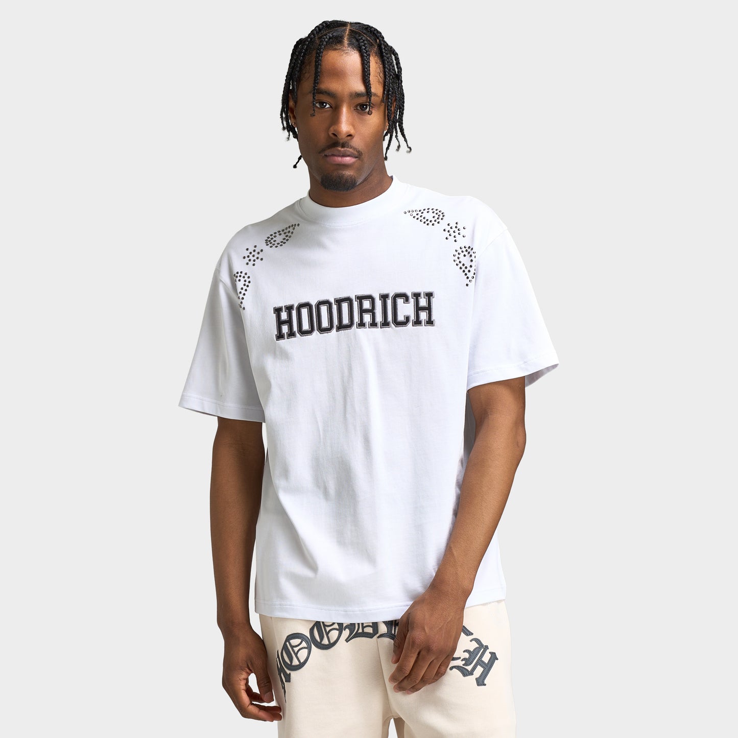Hoodrich Eterno Paisley T-shirt Surdimensionné / Blanc