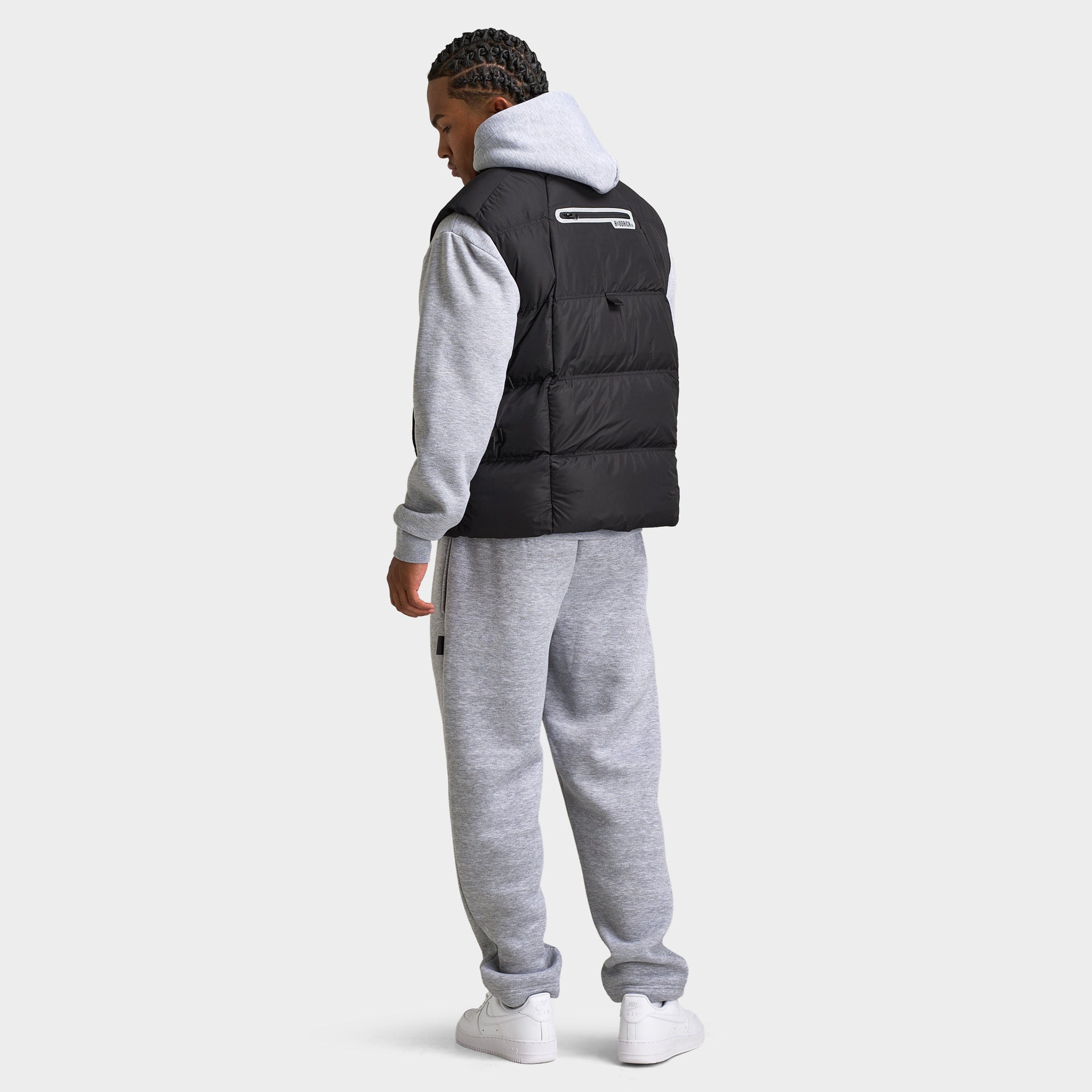 Hoodrich OG Aurora Gilet Black / White - Reflective – JD Sports