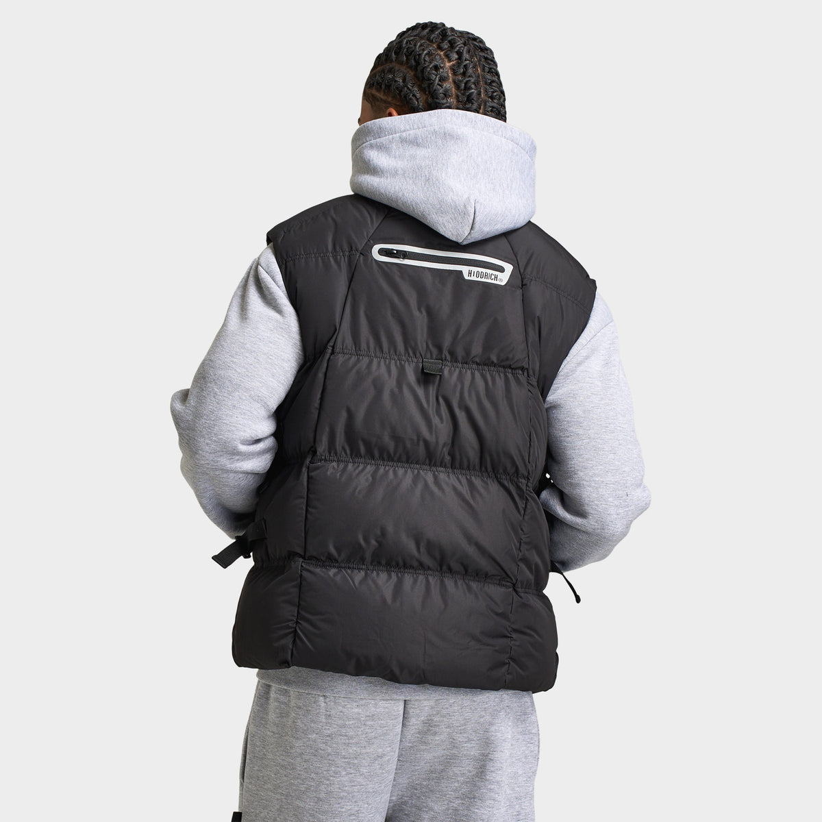 Hoodrich OG Aurora Gilet Black White Reflective – JD Sports