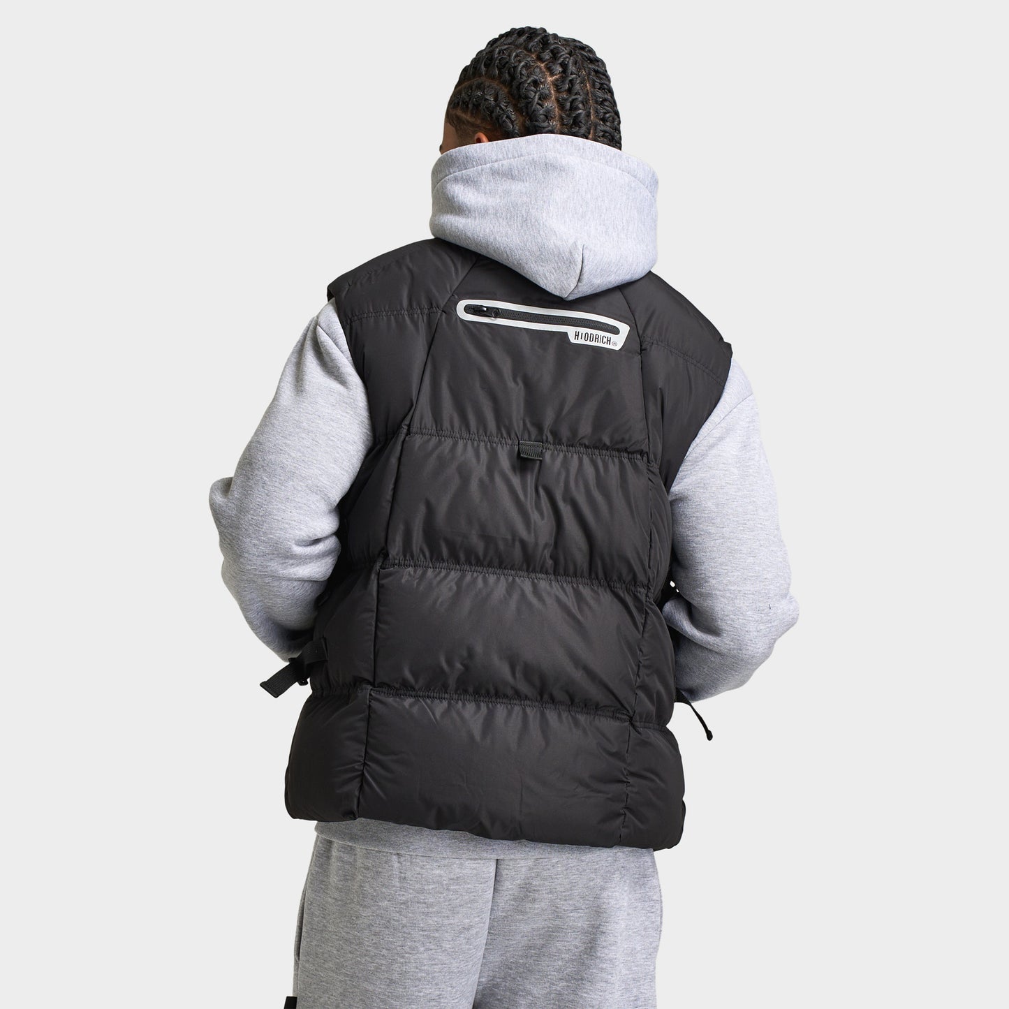 Hoodrich OG Aurora Gilet Black / White - Reflective