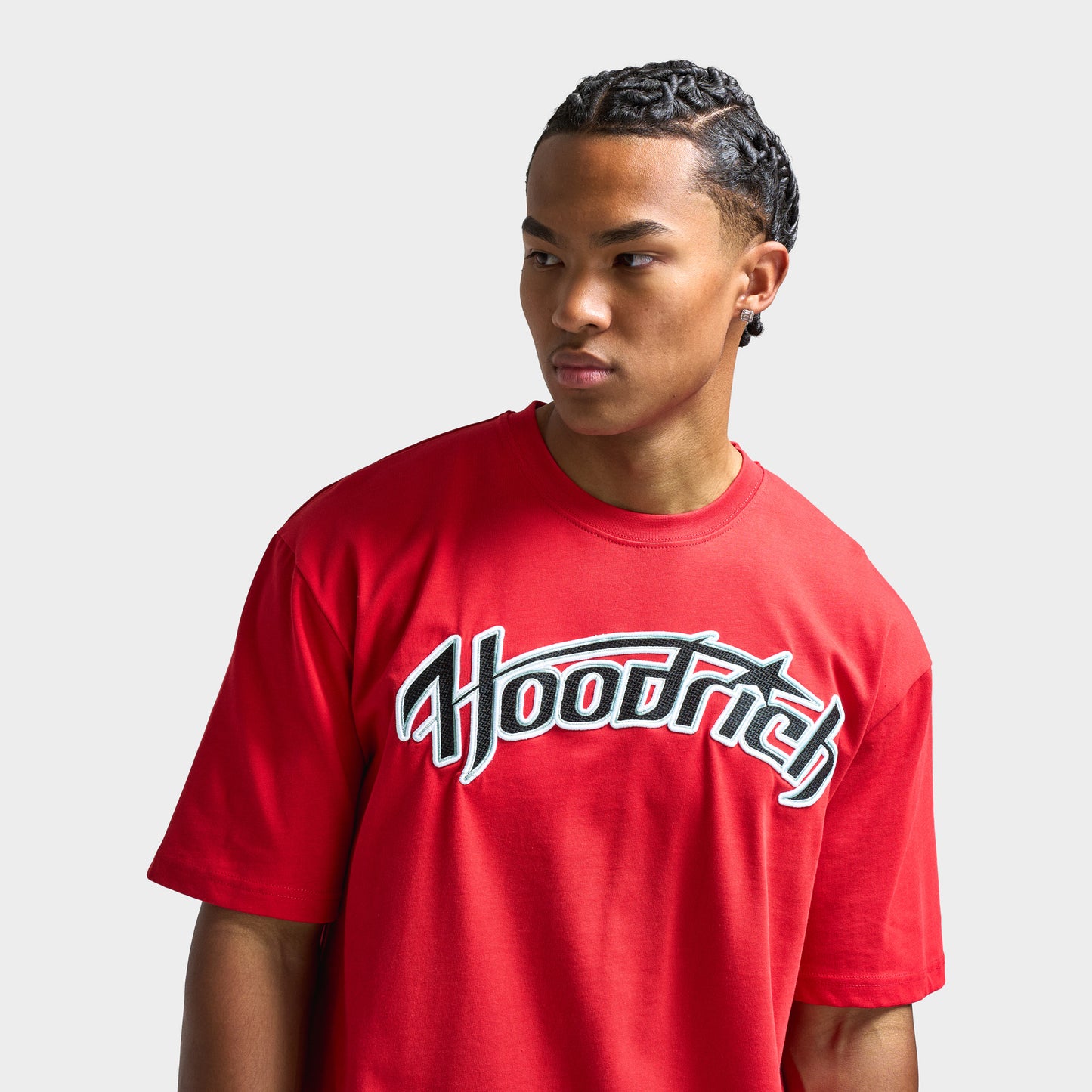 Hoodrich Galaxy T-Shirt Lychee / Black - White