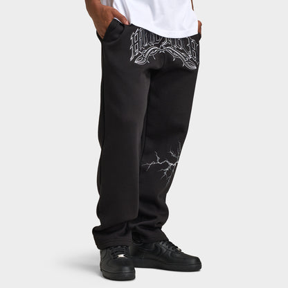 Hoodrich Dark Open Hem Jogger / Black