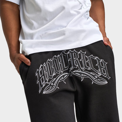 Hoodrich Dark Open Hem Jogger / Black