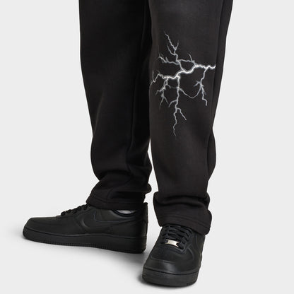 Hoodrich Dark Open Hem Jogger / Black