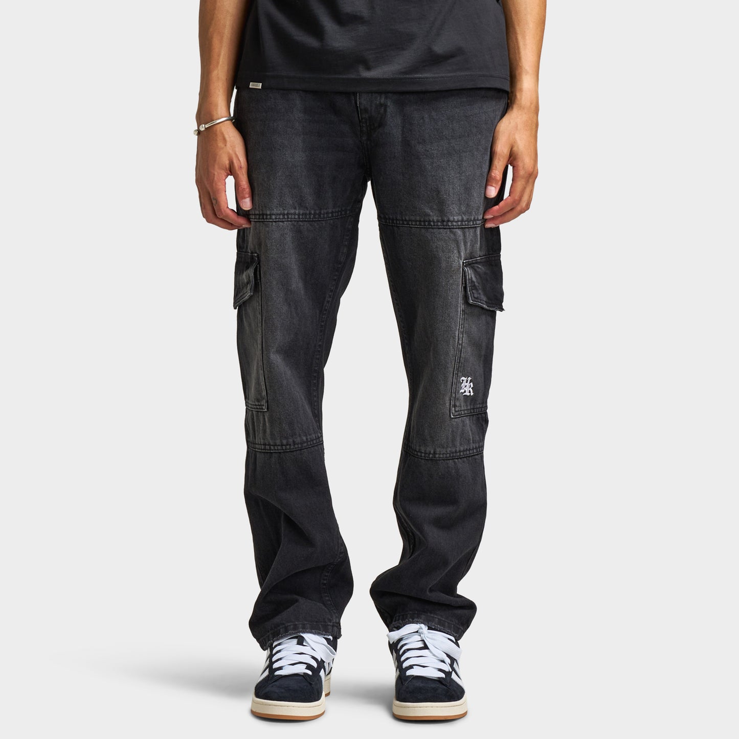 Hoodrich Force Straight-Leg Jeans / Black