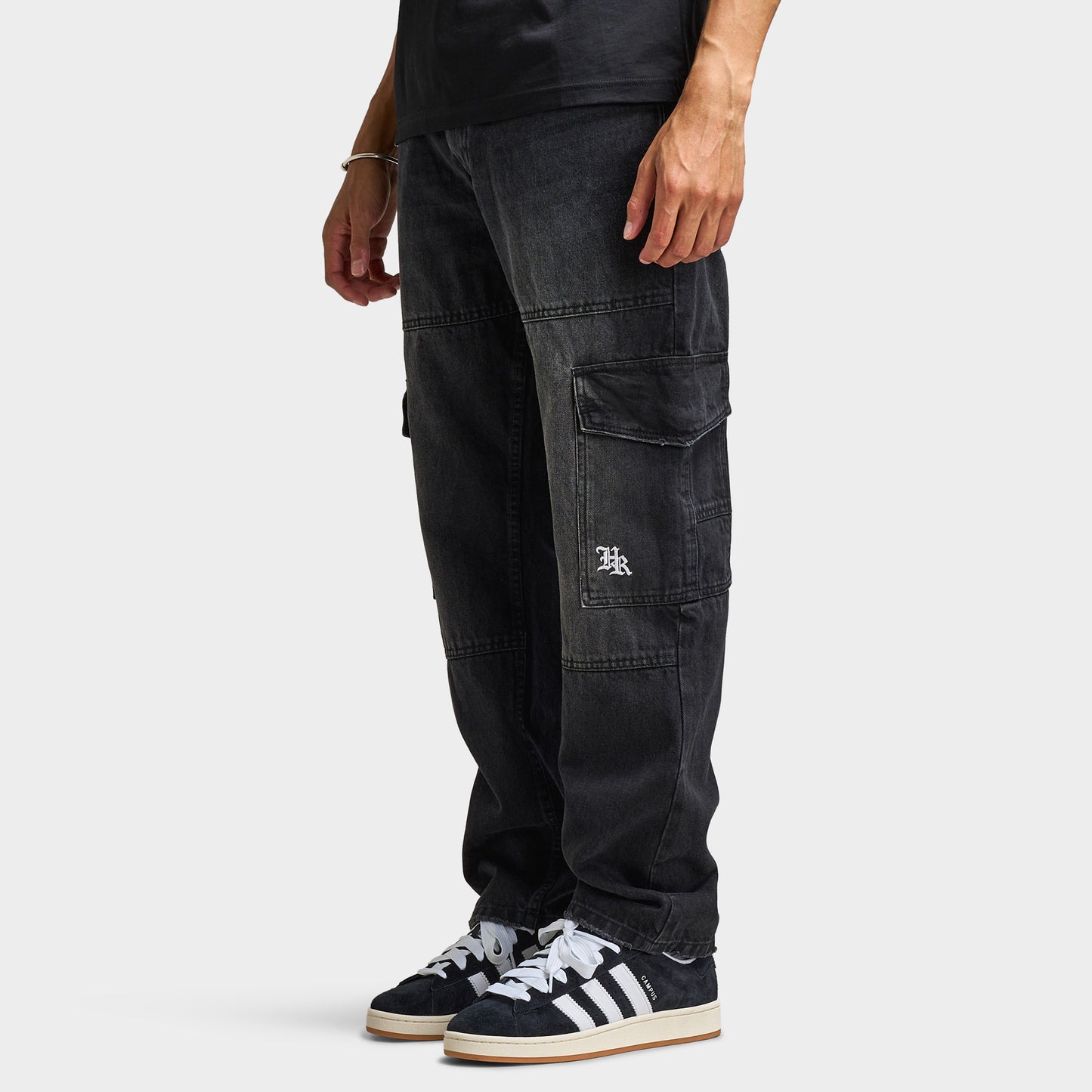 Hoodrich Force Straight-Leg Jeans / Black