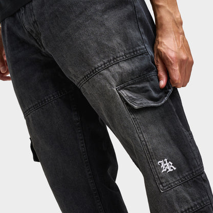 Hoodrich Force Straight-Leg Jeans / Black
