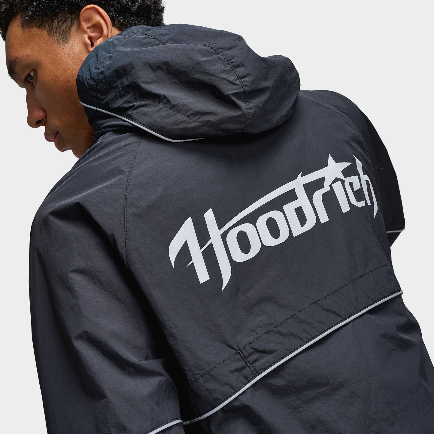 Hoodrich Cypher Woven Jacket Black / Reflective