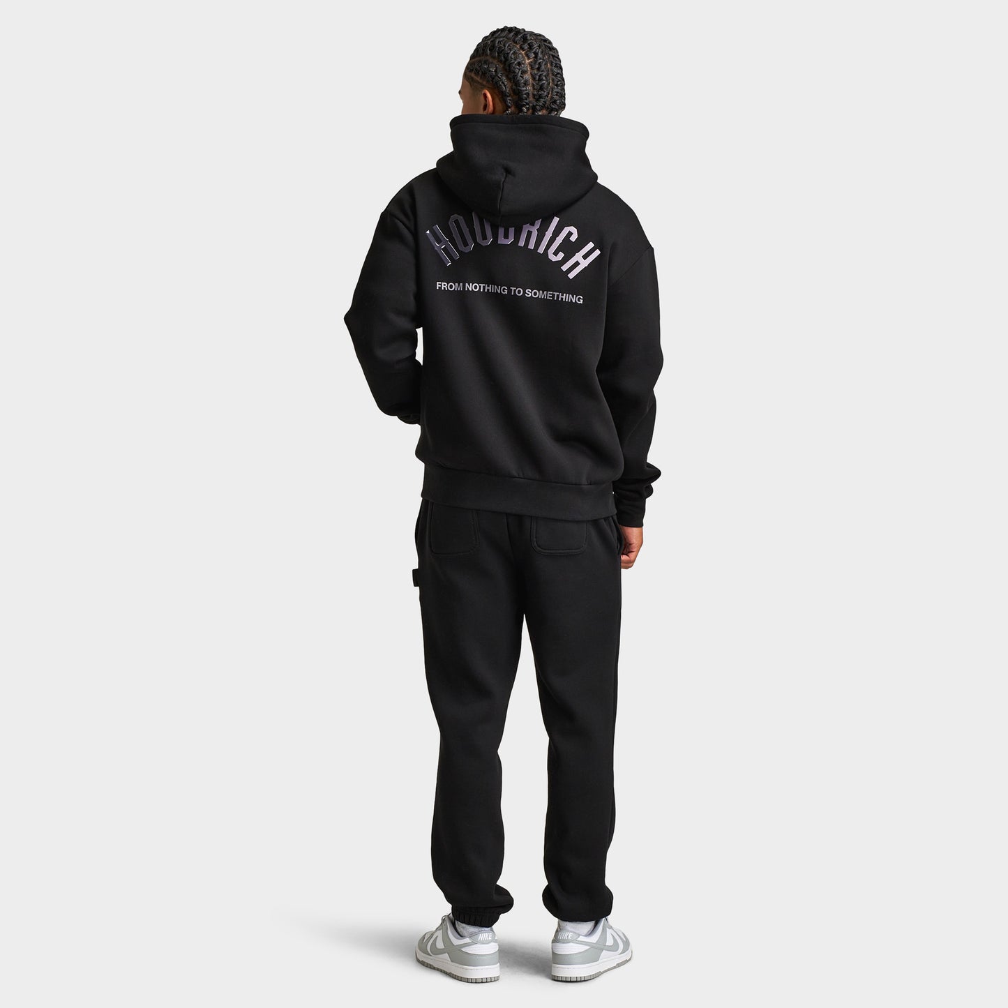 Hoodrich Lava Full-Zip Hoodie / Black