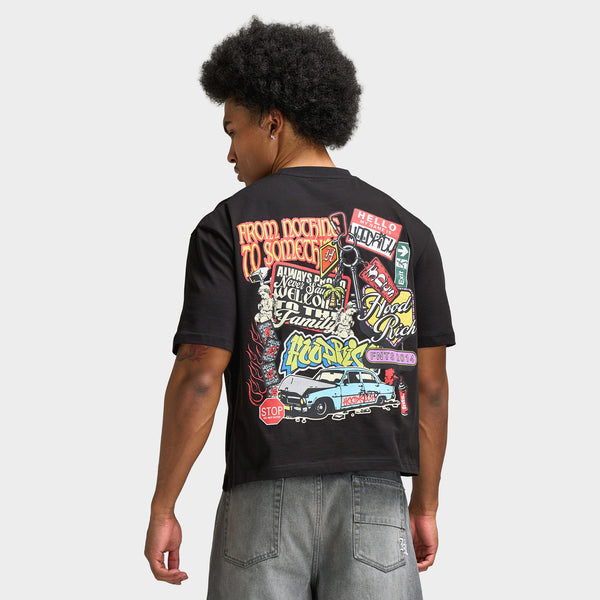Hoodrich Streetvault Oversized T-Shirt / Black – JD Sports