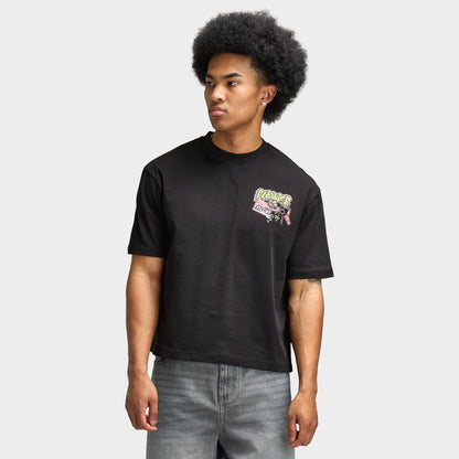 Hoodrich Streetvault T-shirt Surdimensionnée / Noir