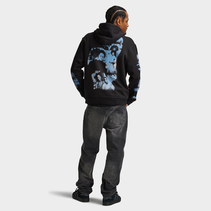 Hoodrich Hustle Placement Print Chandail à capuchon / Noir