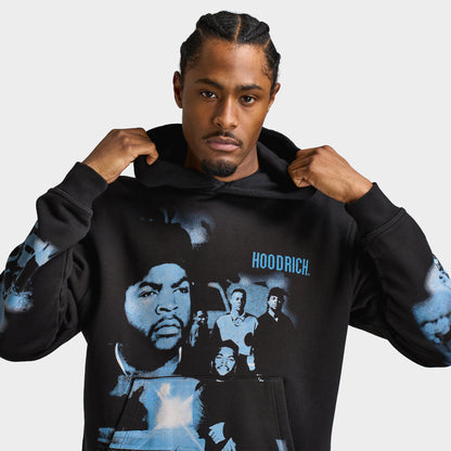Hoodrich Hustle Placement Print Chandail à capuchon / Noir