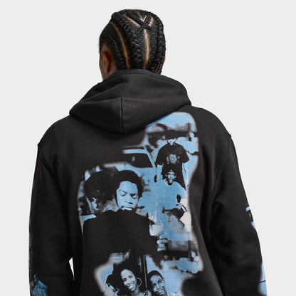 Hoodrich Hustle Placement Print Chandail à capuchon / Noir