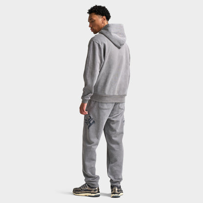 Hoodrich Inkfall Oversized Fullzip Hoodie / Lava Smoke