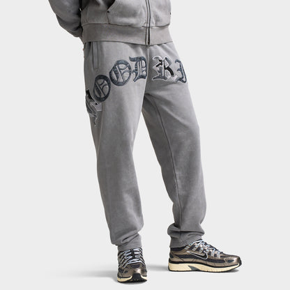 Hoodrich Inkfall Oversized Open Hem Joggers / Lava Smoke