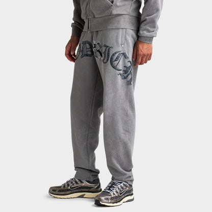 Hoodrich Inkfall Oversized Open Hem Joggers / Lava Smoke