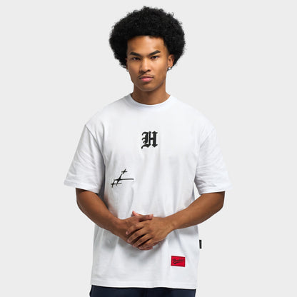 Hoodrich Crypstade Oversized T-Shirt / White