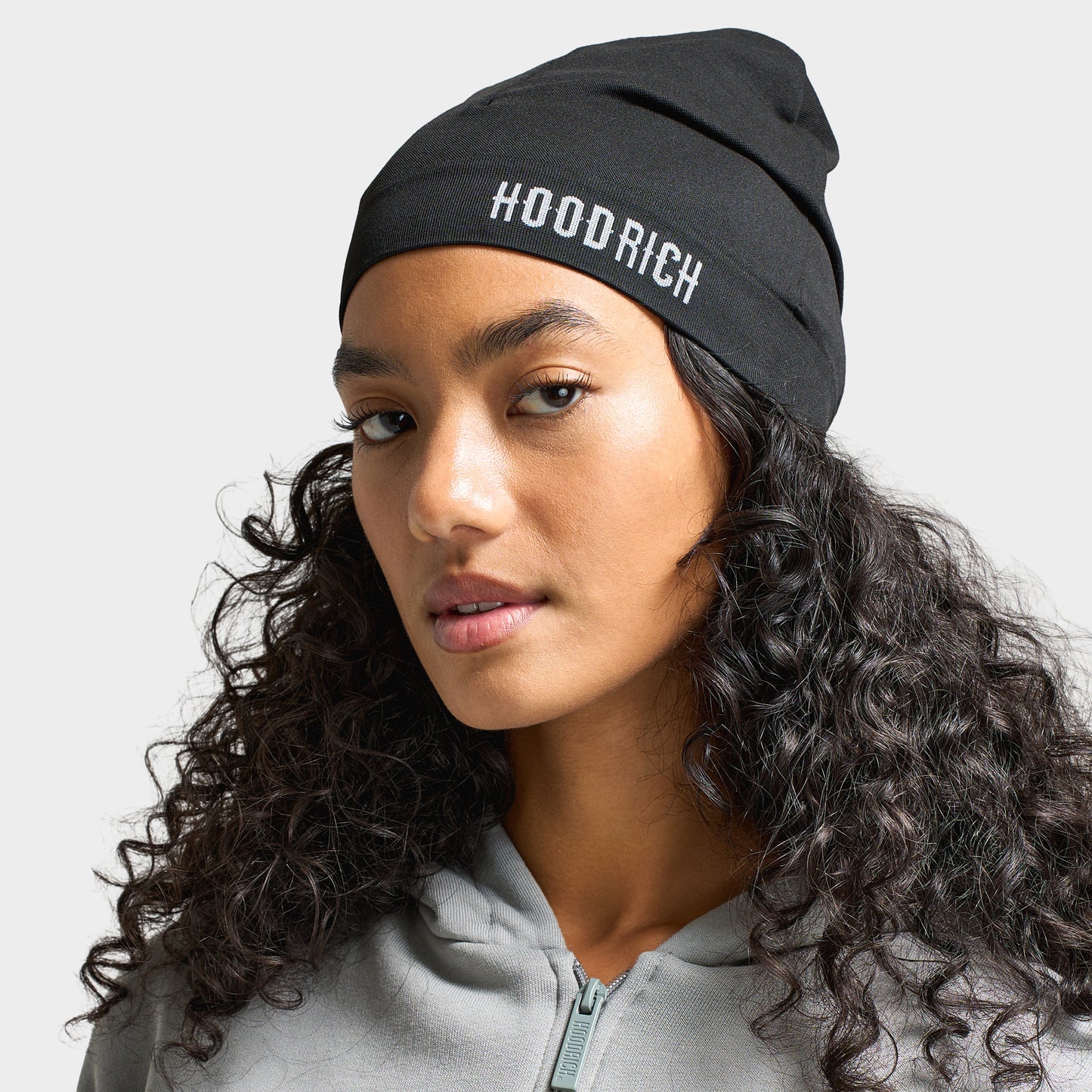 Hoodrich Core Skull Tuque Noir / Blanc
