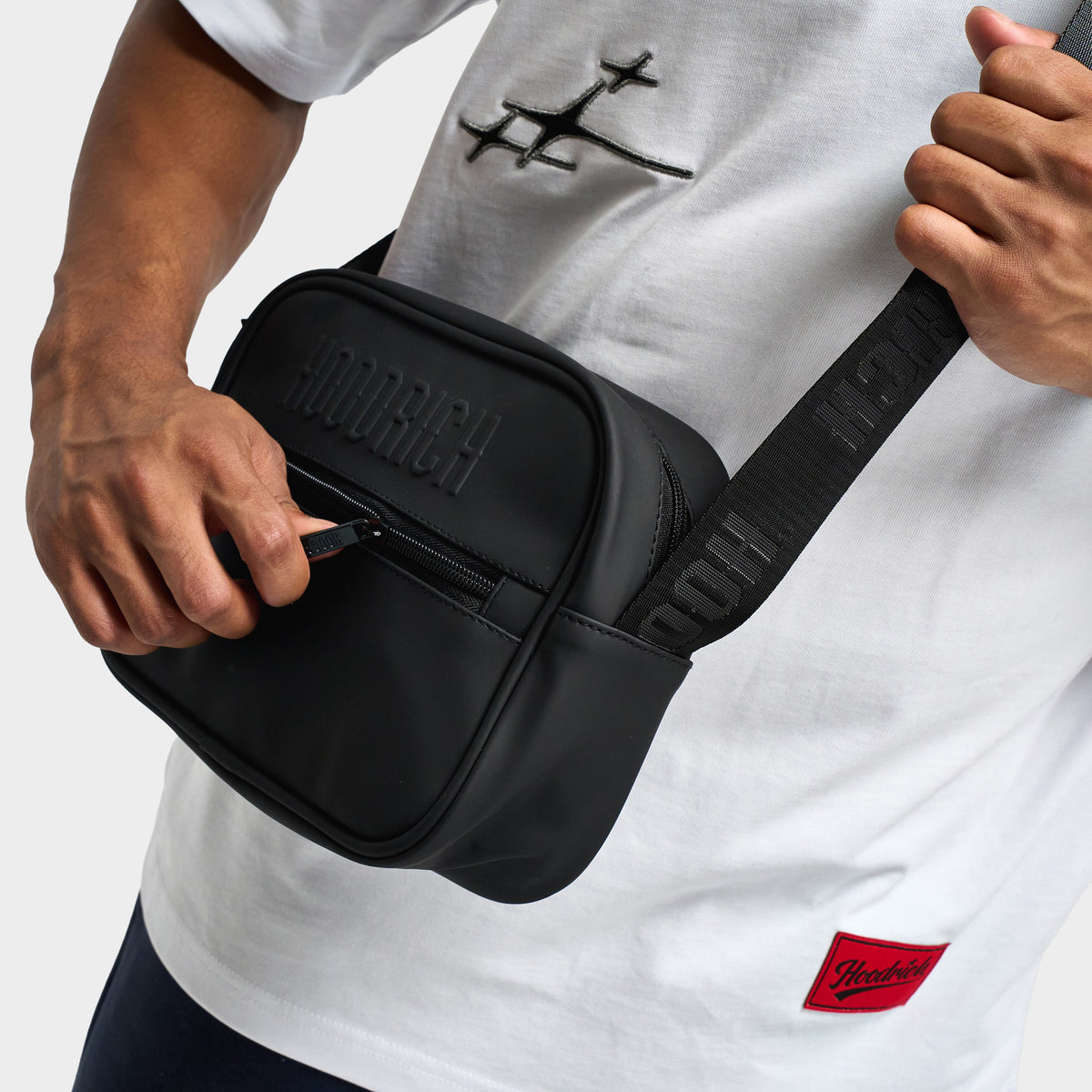 Hoodrich Messenger Bag / Black
